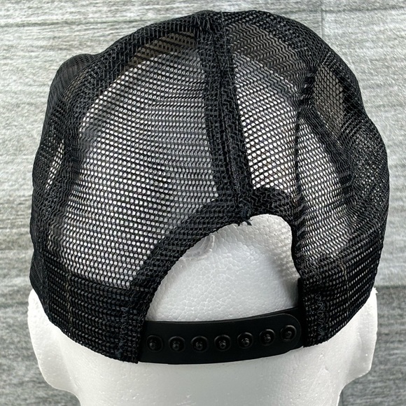 VTG Mobil 1 Racing Patch Mesh Snapback Trucker Hat Stylemaster OSFA USA Made - Picture 4 of 16